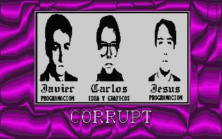 Corrupt box art