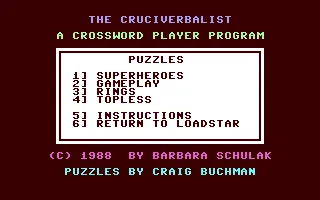 The Cruciverbalist box art