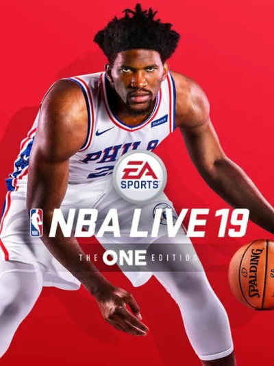 NBA Live 19: The One Edition box art
