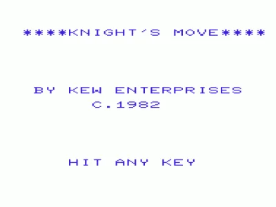 Knights Move box art