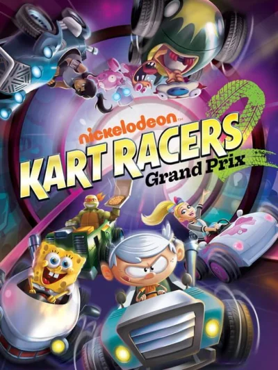 Nickelodeon Kart Racers 2: Grand Prix box art