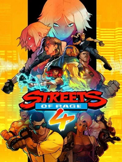 Streets of Rage 4 box art