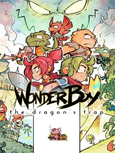 Wonder Boy: The Dragon's Trap box art