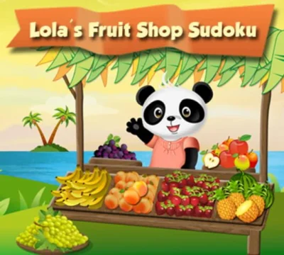 Lola's Fruit Shop Sudoku box art
