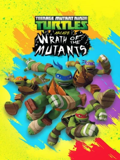 Teenage Mutant Ninja Turtles Arcade: Wrath of the Mutants box art