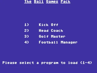 The Ball Games Pack box art