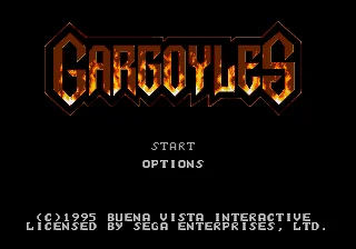 Gargoyles box art