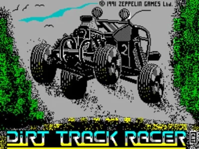 Dirt Track Racer box art