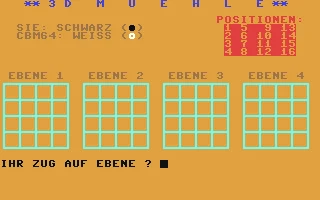 3D Morris / 3D Mühle box art