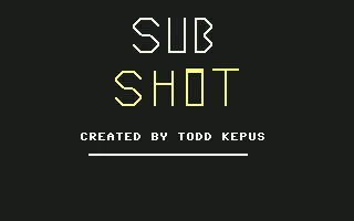 Sub Shot box art