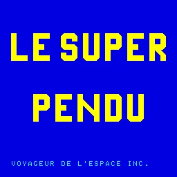 Super Pendu, Le box art