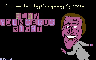 Play Your Cards Right box art
