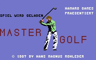 Master Golf box art