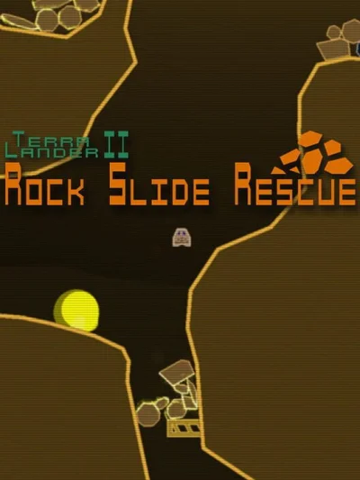 Terra Lander II: Rockslide Rescue box art