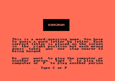 Hangman 2 box art