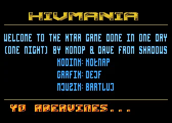 Hivmania box art