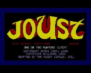 Joust box art