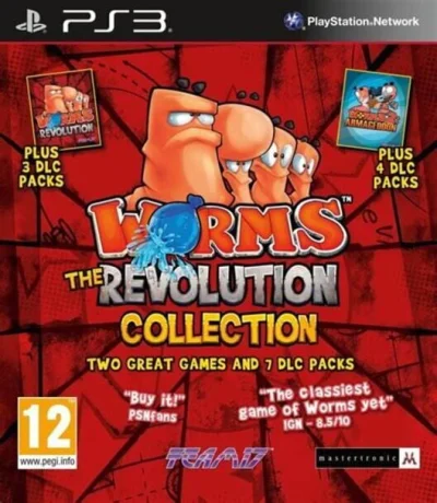 Worms: The Revolution Collection box art