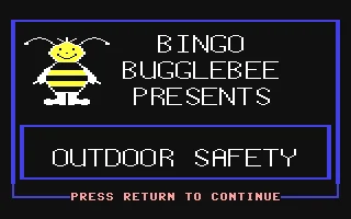 Bingo Bugglebee Presents : Outdoor Safety box art