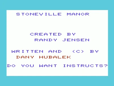 Stoneville Manor box art