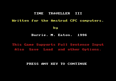 Time Traveller 3 box art