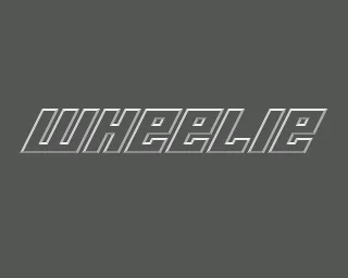 Wheelie box art
