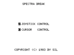 Spectra Break box art
