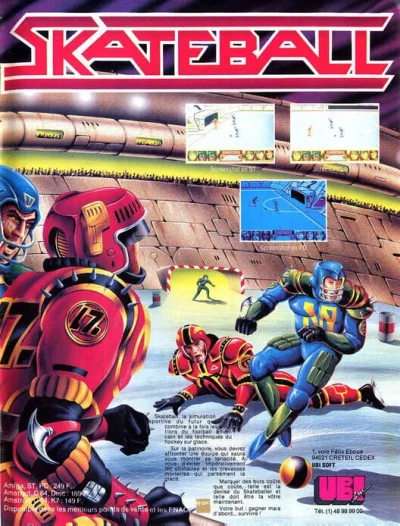 Skateball box art