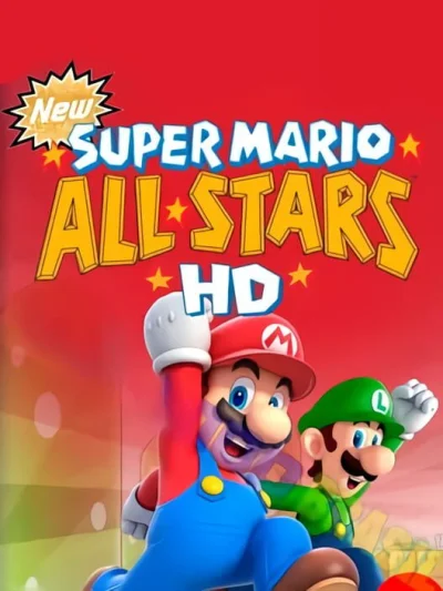 New Super Mario All-Stars HD box art
