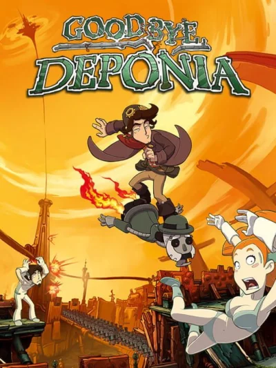 Goodbye Deponia box art