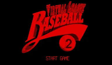 Virtual League Baseball 2 box art