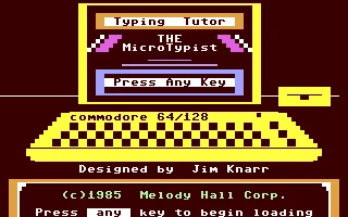 Typing Tutor : The Microtypist box art