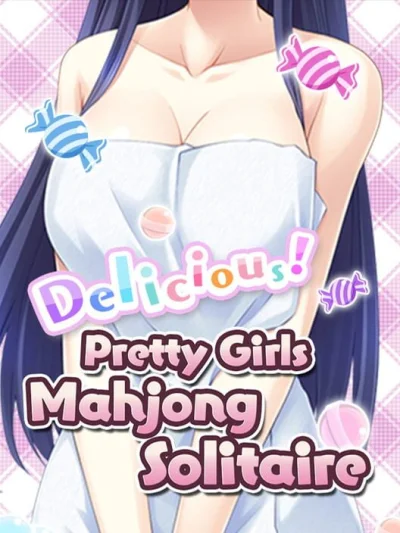 Delicious! Pretty Girls Mahjong Solitaire box art