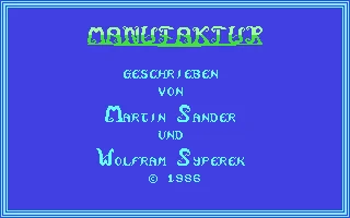 Manufaktur box art