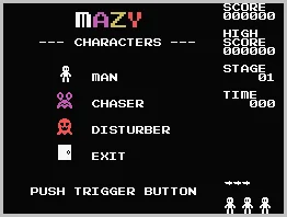 Mazy box art