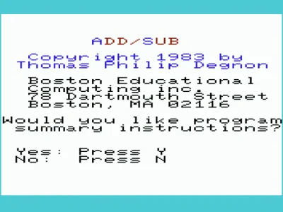 Add-Sub box art