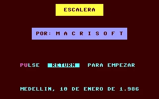 Escalera box art