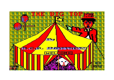 Big Top, The box art