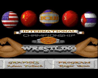 International Championship Wrestling box art