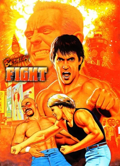 Burning Fight box art