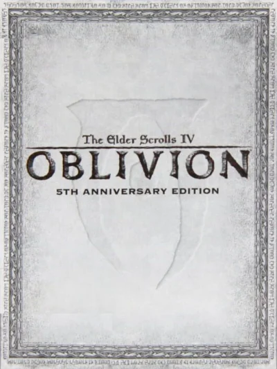 Elder Scrolls IV, The - Oblivion - 5th Anniversary Edition box art