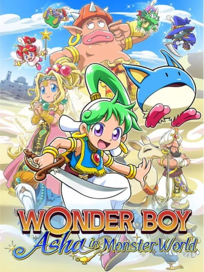 Wonder Boy: Asha in Monster World box art