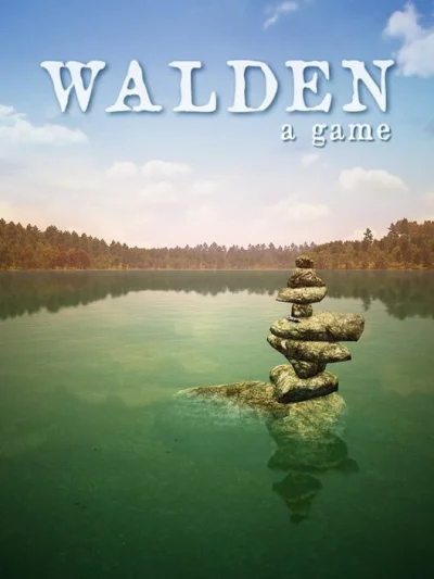 Walden, a game box art