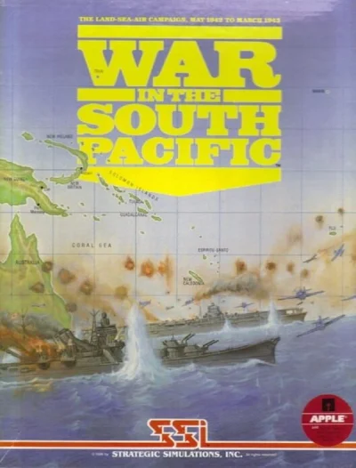 War in the South Pacific box art