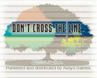 Don't Cross the Line box art