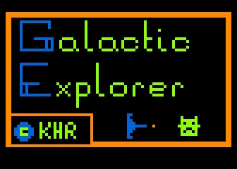 Galactic Explorer box art