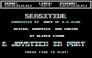 Sensitive box art