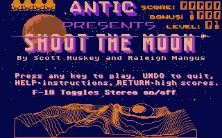 Shoot The Moon box art