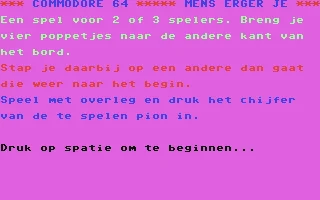 Mens erger je box art
