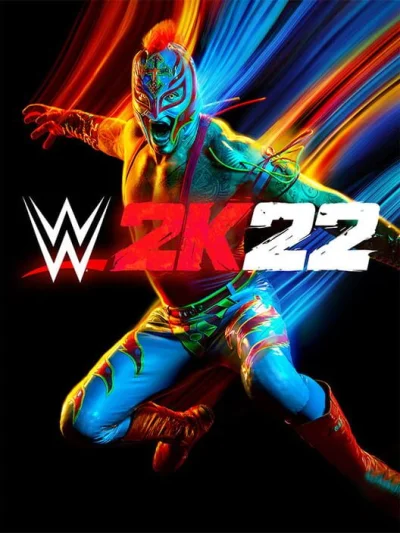 WWE 2K22 box art